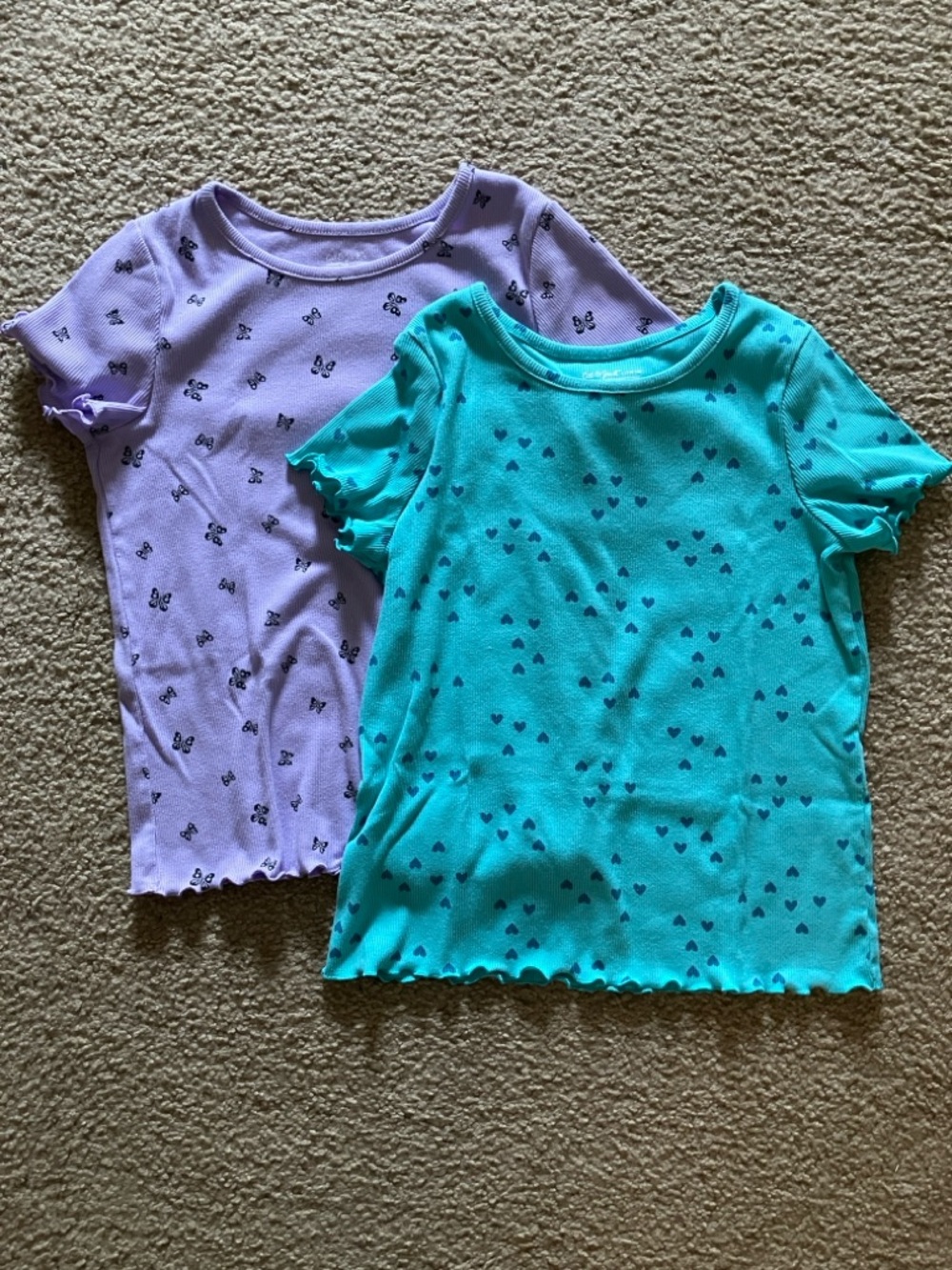 Cat & Jack Ribbed Tee’s